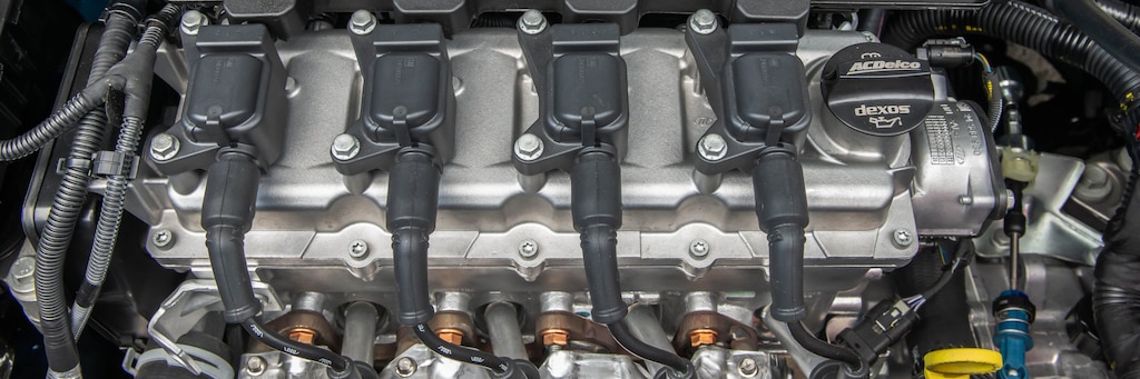 Motor do Spin 2025 com direção elétrica da Chevrolet